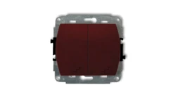 TREND Łącznik podwójny schodowy brązowy 4WP-33