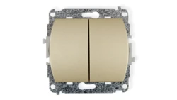 TREND Łącznik świecznikowy złoty 6WP-2