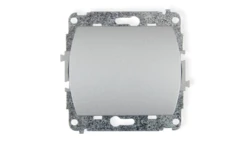 TREND Przycisk jednobiegunowy srebrny 5WP-4.1