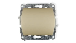 TREND Przycisk jednobiegunowy złoty 6WP-4.1