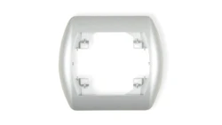 TREND Ramka pozioma pojedyncza srebrny metalik 7RH-1