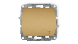 TREND Łącznik krzyżowy złoty metalik 8WP-6