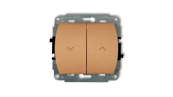 TREND Łącznik żaluzjowy złoty metalik 8WP-8