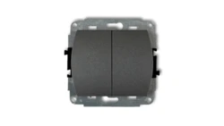 TREND Przycisk świecznikowy grafitowy 11WP-44.1