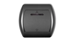 TREND Ściemniacz sterowany dotykiem i dowolnym pilotem grafitowy 11RO-1