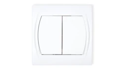 LOGO Łącznik świecznikowy biały LWP-2