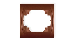 LOGO Ramka pozioma pojedyncza brĄzowy metalik 9LRH-1
