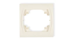 LOGO Ramka pozioma pojedyncza beżowy 1LRH-1