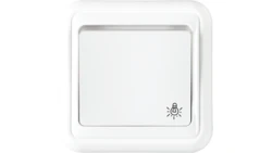 LIZA Przycisk /światło/ biały WPT-5