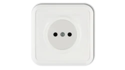 LIZA Gniazdo pojedyncze b/u biały GPT-1