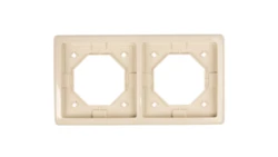 Simon Basic Standard Ramka bryzgoszczelna podwójna IP44 z uszczelką beżowa BMR2B/12