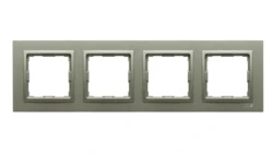 VENA2 Ramka poczwórna satyna 525084