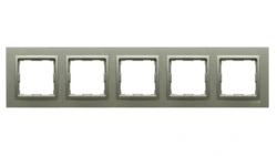 VENA2 Ramka pięciokrotna satyna 525085