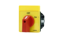 Łącznik krzywkowy awaryjny OFF-ON 3P 16A do wbudowania PKT3 C60L3XXOFY000