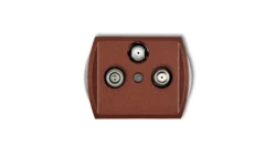 TREND Gniazdo antenowe 2 wyjścia SAT + TV brĄzowy metalik 9GSN