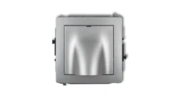 DECO Mechanizm wypustu kablowego srebrny metalik 7DWPK