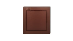 DECO Nadajnik 1-klawiszowy 2-kanałowy z czujnikiem temperatury do systemu Exta Life brązowy metalik 9DEL-1