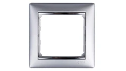 VALENA Ramka pojedyncza aluminium 770351