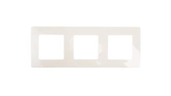 NILOE Ramka potrójna kremowa 665013