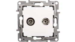 NILOE Gniazdo antenowe RD/TV końcowe 10dB białe 664562