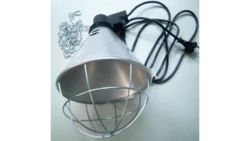 Oprawa do promienników podczerwieni E27 max.250W P2,5 230V IPX4 OPR-2533