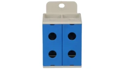 Złączka szynowa 2-torowa 35mm2 niebieska ZGX-2x35 niebieska ENE-00171