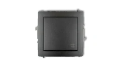 DECO Łącznik krzyżowy grafitowy 11DWP-6