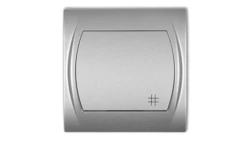 LOGO Łącznik krzyżowy podświetlany srebrny metalik 7LWP-6L