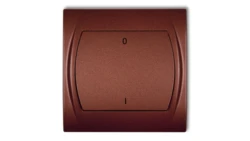 LOGO Łącznik dwubiegunowy brĄzowy metalik 9LWP-9