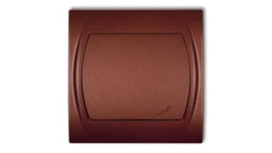 LOGO Łącznik schodowy podświetlany brązowy metalik 9LWP-3L