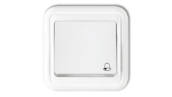 LIZA Przycisk /dzwonek/ podświetlany biały WPT-4L