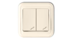 LIZA Łącznik podwójny schodowy beżowy 1WPT-7