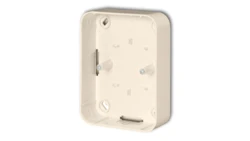 LIZA Puszka montażowa do gniazd podwójnych beżowy 1PA-125