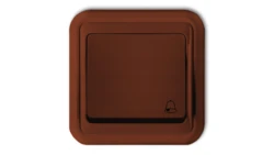 LIZA Przycisk /dzwonek/ brązowy 4WPH-4