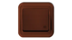 LIZA Łącznik krzyżowy podświetlany brązowy 4WPT-6L