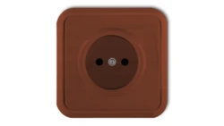 LIZA Gniazdo pojedyncze b/u brĄzowy 4GPT-1