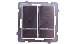 SONATA Łącznik żaluzjowy z podświetleniem stal inoxŁP-7RMS/m/37