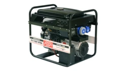 Agregat prądotwórczy 1-fazowy synchron 9,9kW 43A IP23 BiS 21 HP auto reg nap (AVR) rozr + aku duży zbiornik paliwa FV 11001 RTE