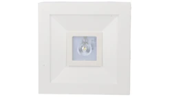 Oprawa awaryjna LOVATO N ECO LED 1W 125lm (opt. otwarta) 3h jednozadaniowa biała LVNO/1W/E/3/SE/AT/WH