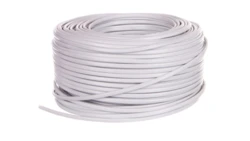 Przewód płaski H03VVH2-F (OMYp) 2x1 biały /25m/
