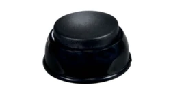 Wyłącznik nożny przelotowy, jednopozycyjny, zwierny, dwutorowy 2,5A 250V WN-2Z/2,5A CZARNY