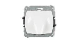 TREND Mechanizm wypustu kablowego biały WPK