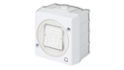 SENIOR Przycisk /dzwonek/ podświetlany biały WHS-4L