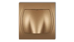 LOGO Wypust kablowy złoty metalik 8LWPK