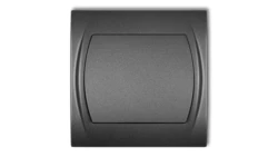 LOGO Łącznik jednobiegunowy podświetlany grafitowy 11LWP-1L