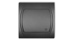 LOGO Łącznik krzyżowy podświetlany grafitowy 11LWP-6L