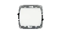 TREND Łącznik jednobiegunowy podświetlany biały WP-1L