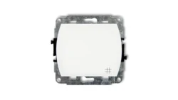 TREND Łącznik krzyżowy podświetlany biały WP-6L