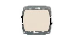 TREND Łącznik jednobiegunowy podświetlany beżowy 1WP-1L