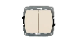 TREND Łącznik świecznikowy podświetlany beżowy 1WP-2L